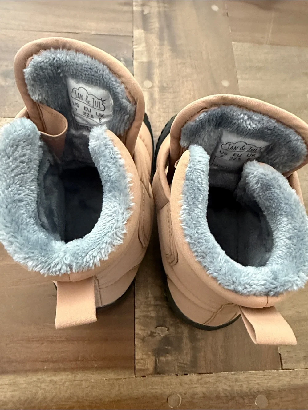 Jan and Jul Toddler Toasty Dry Booties Size 7